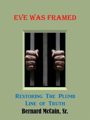 cover image of Eve Was Framed Restoring the Plumb Line of Truth